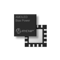 RY3760A AMOLED Display Power, 2.9-4.5VIN, 300mA, VPOS/VNEG/AVDD Triple-Output, QFN16-3×3